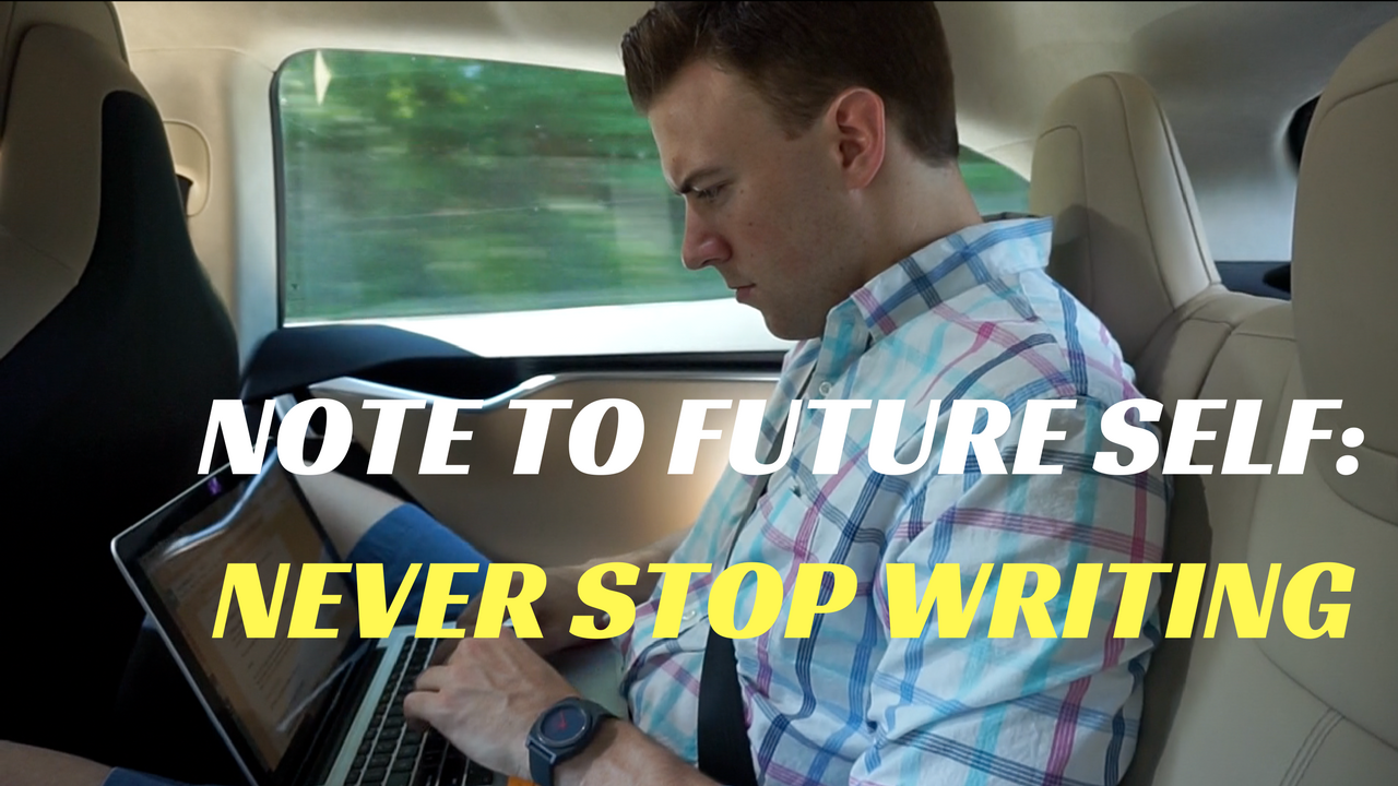 Brian, Promise You’ll Never Stop Writing